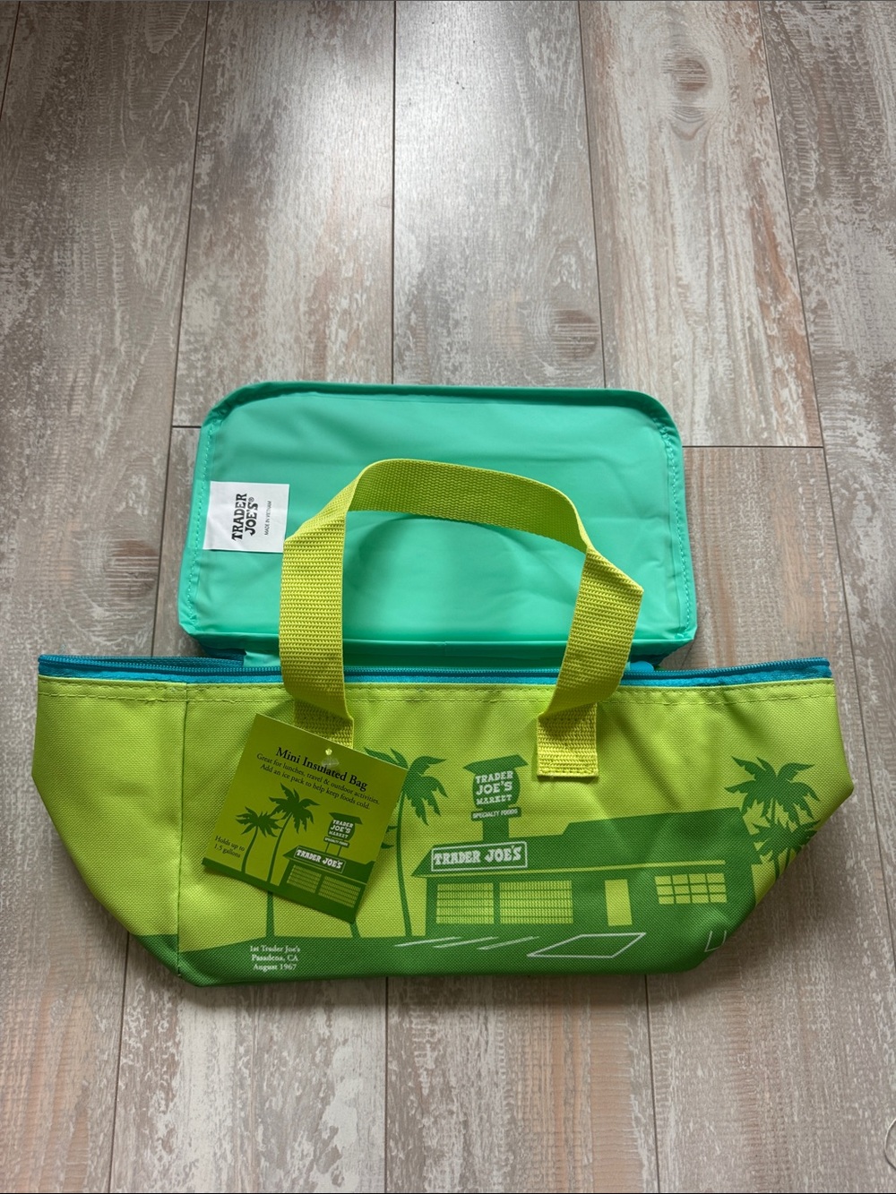 Trader Joe's Green Mini Insulated Bag